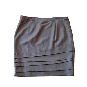 Per se army green wool pencil skirt Sz 14 Plus